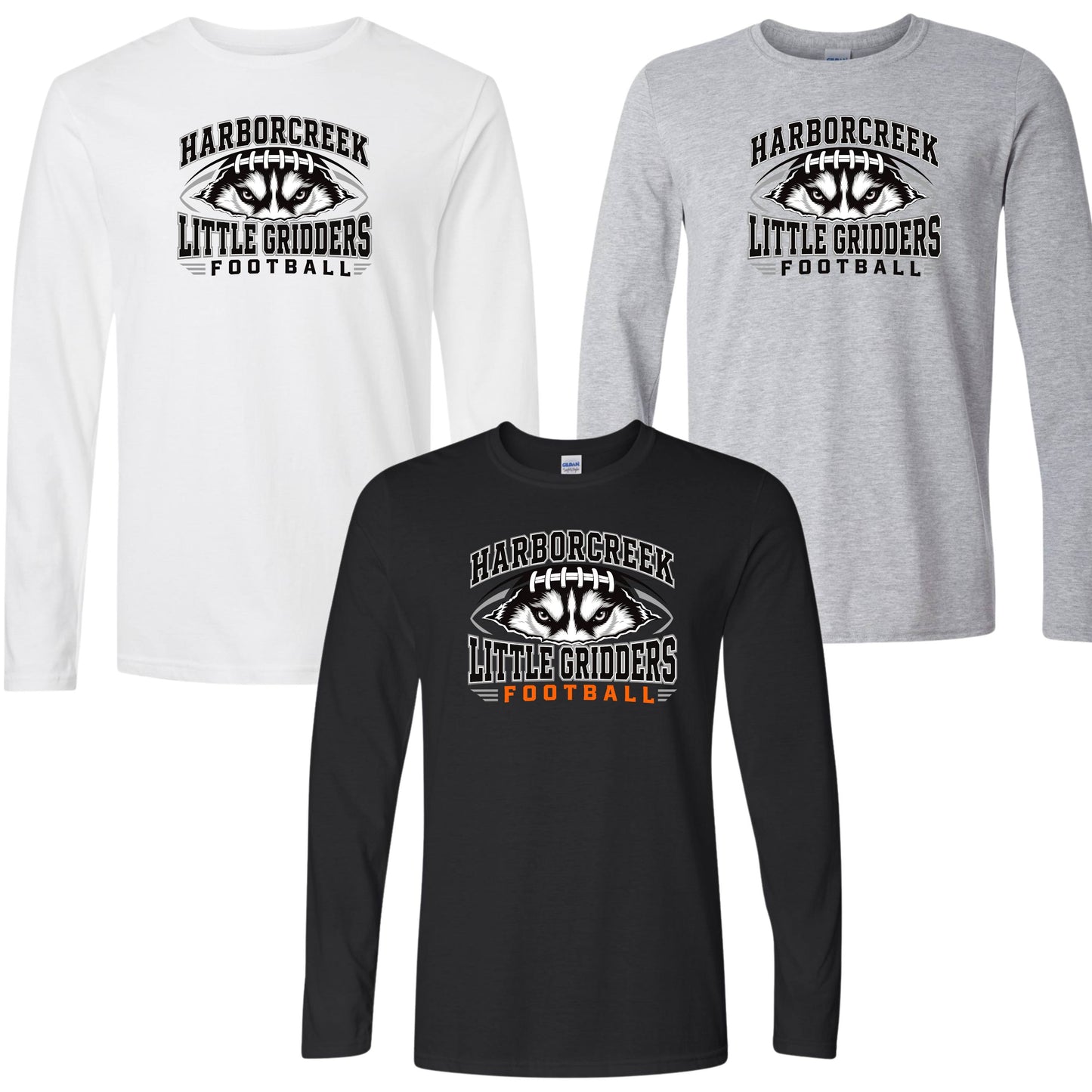 HCLG Football Eyes Long Sleeve