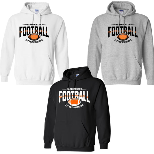 HCLG Football Stripe Hoodie