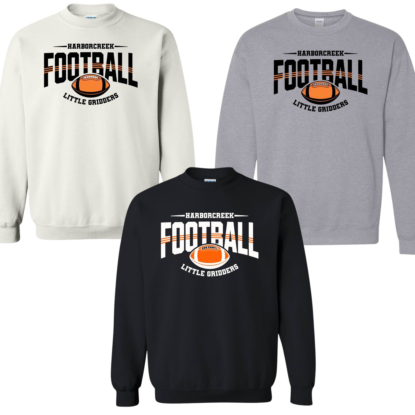 HCLG Football Stripe Sweatshirt