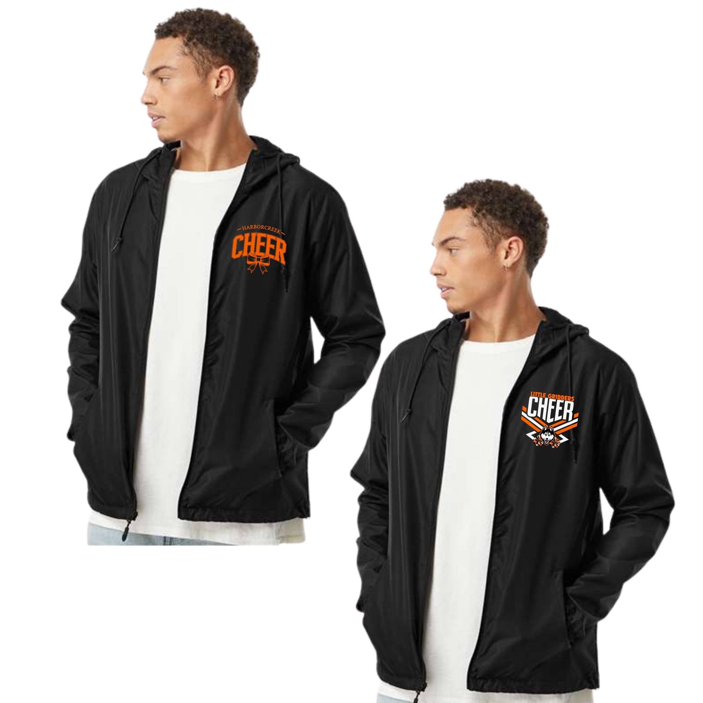 Harborcreek Little Gridders Cheer Adult Windbreaker