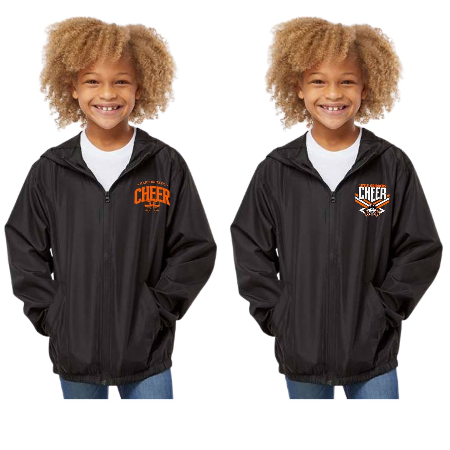 Harborcreek Little Gridders Cheer Youth Windbreaker