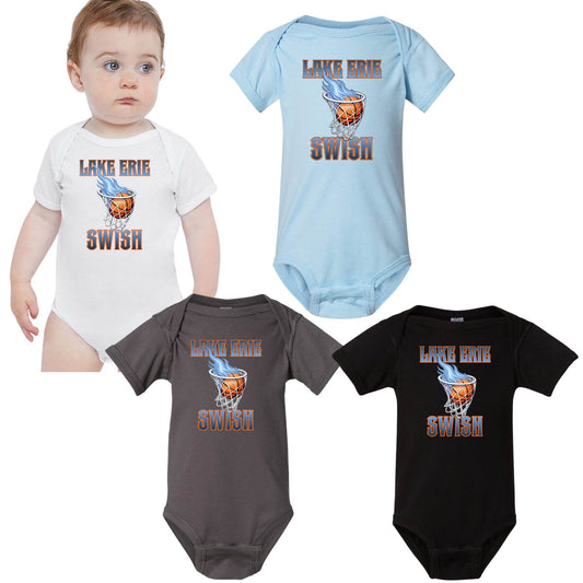 Swish Basketball Onesie