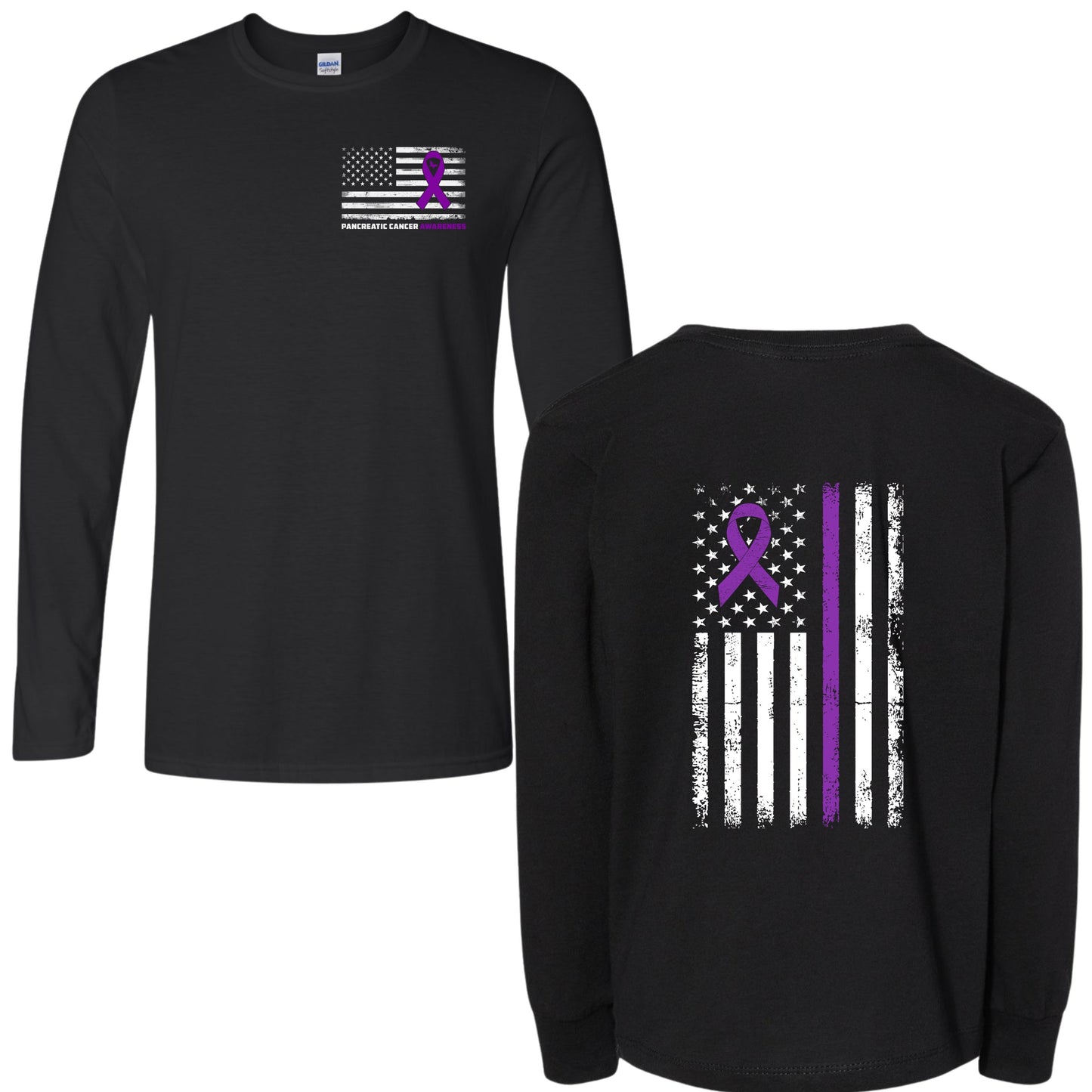 PCA Flag Long Sleeve T-Shirt