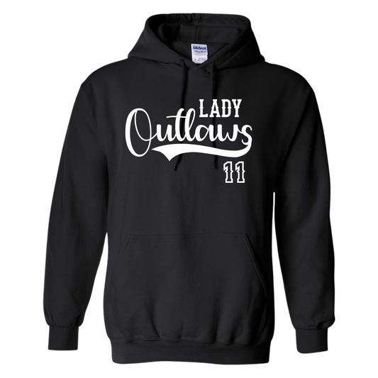 Lady Outlaws YOUTH Hoodie - DESIGN 1