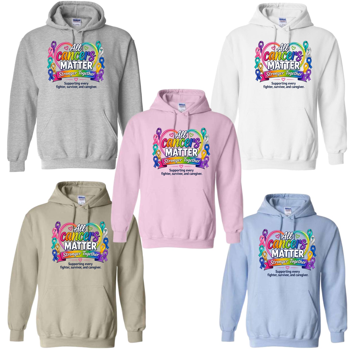 Stronger Together Comfy Hoodie - ADULT