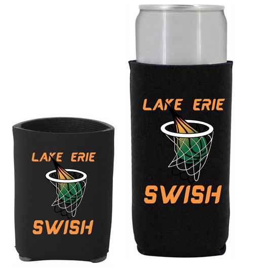 Swish Basketball Neoprene Can Koozies