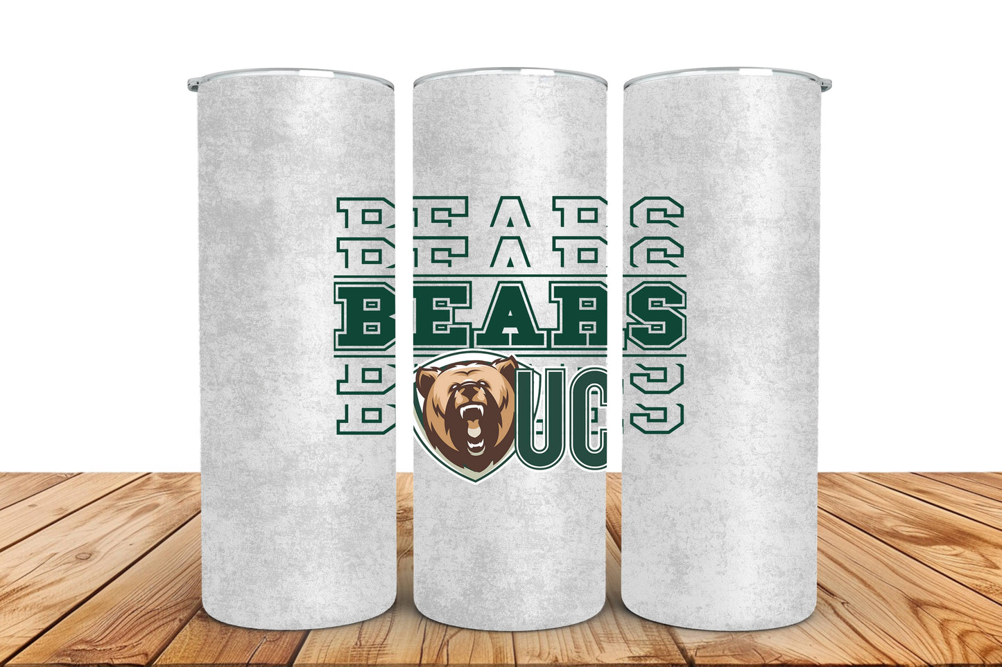 UC Bears Skinny Tumbler
