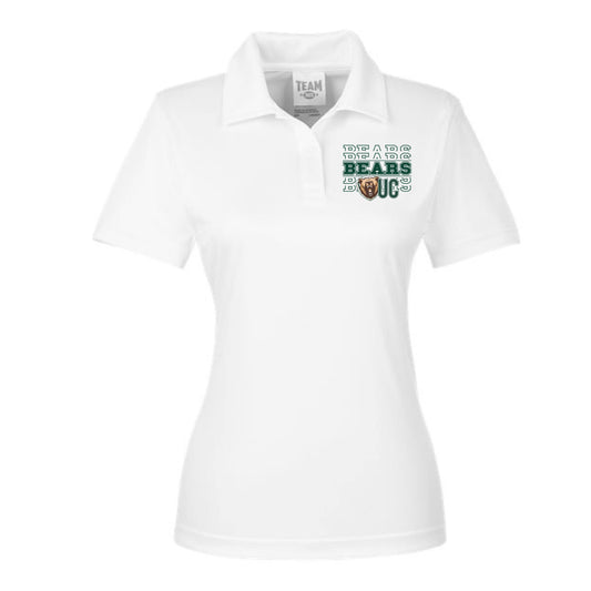 UC Women's Performance Polo - Bears Repeat