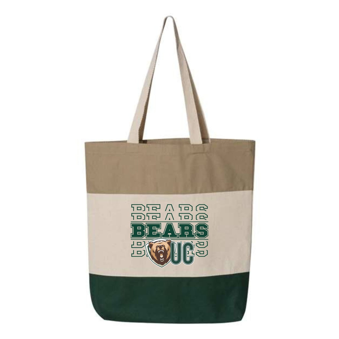 UC Bears TriColor Tote
