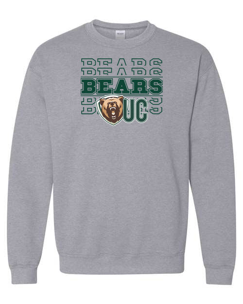 UC Sweatshirt ADULT - Bears Repeat
