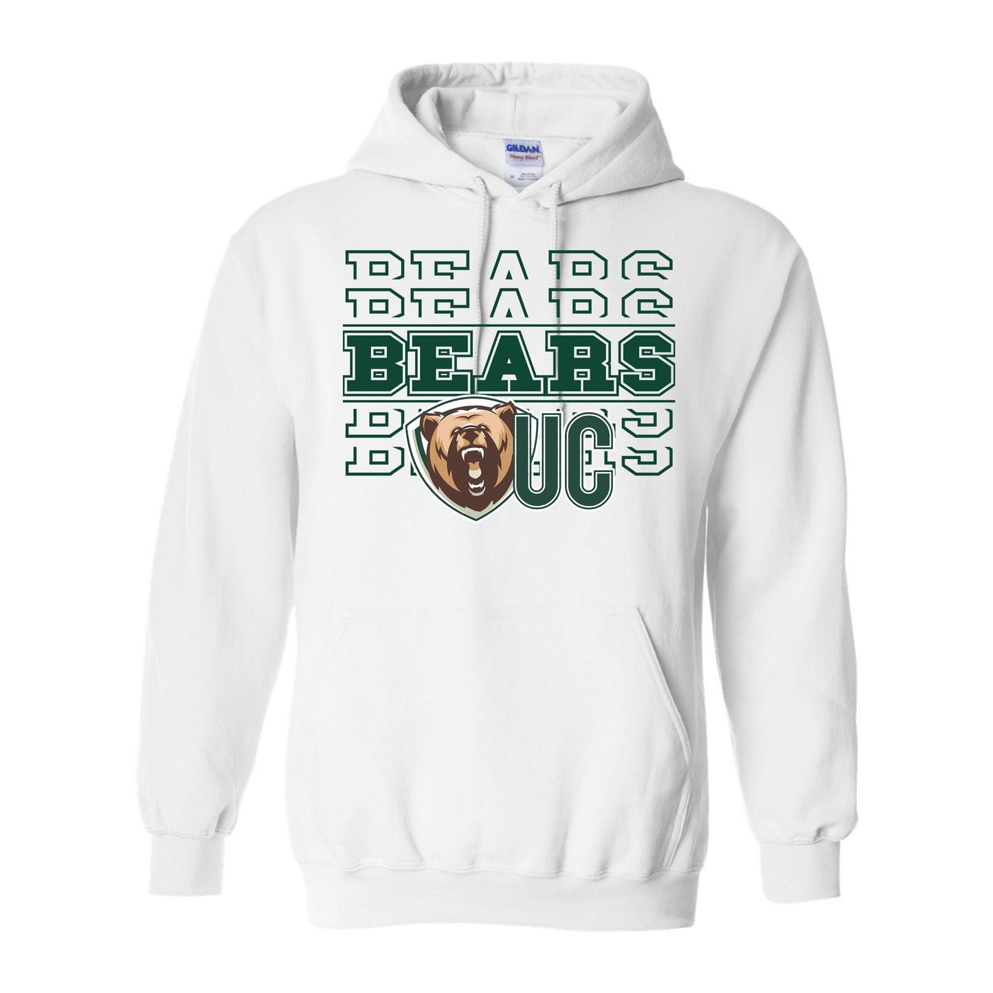 UC Hoodie Adult - Bears Repeat