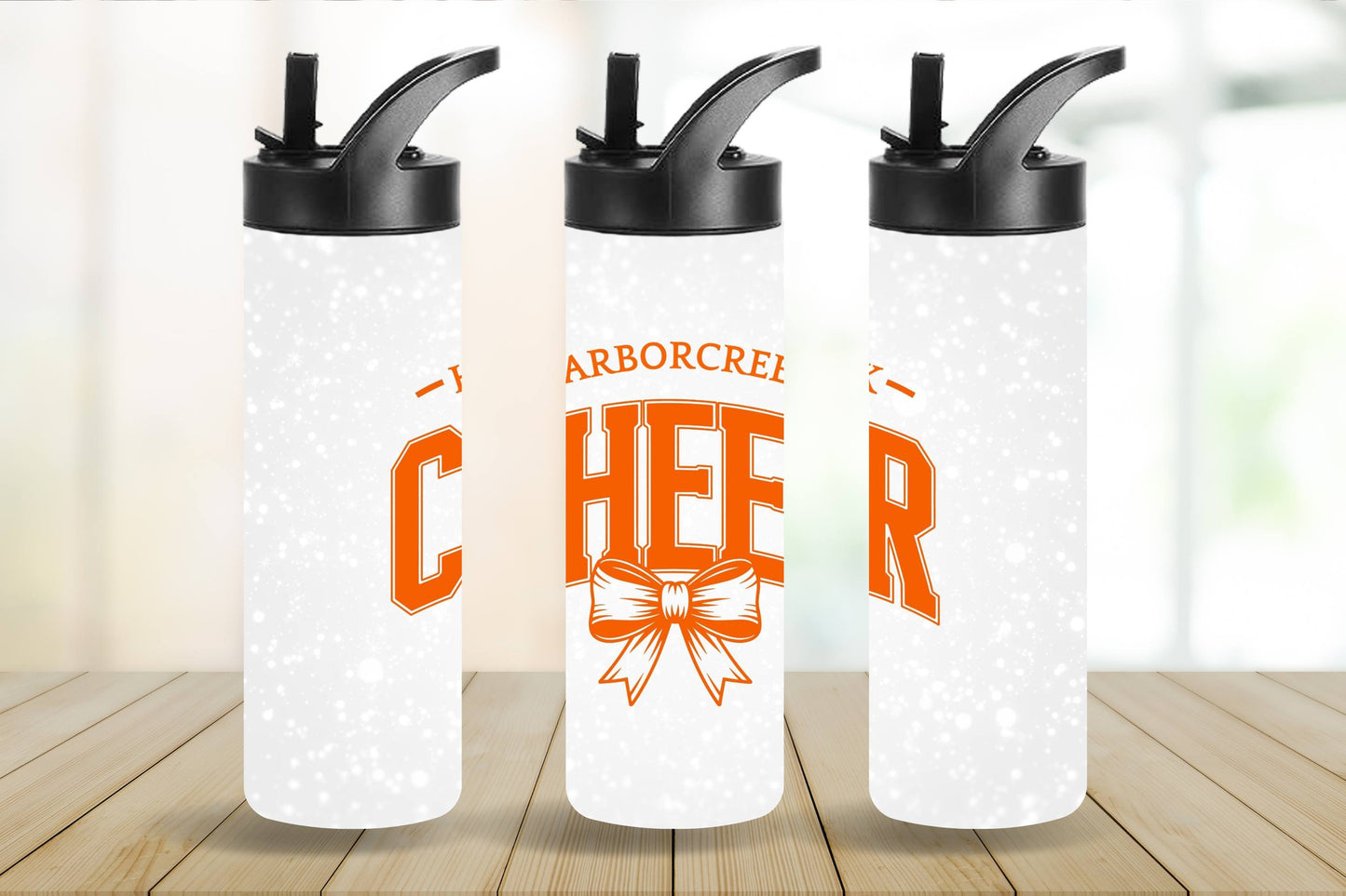 Harborcreek Little Gridders Cheer Water Bottle