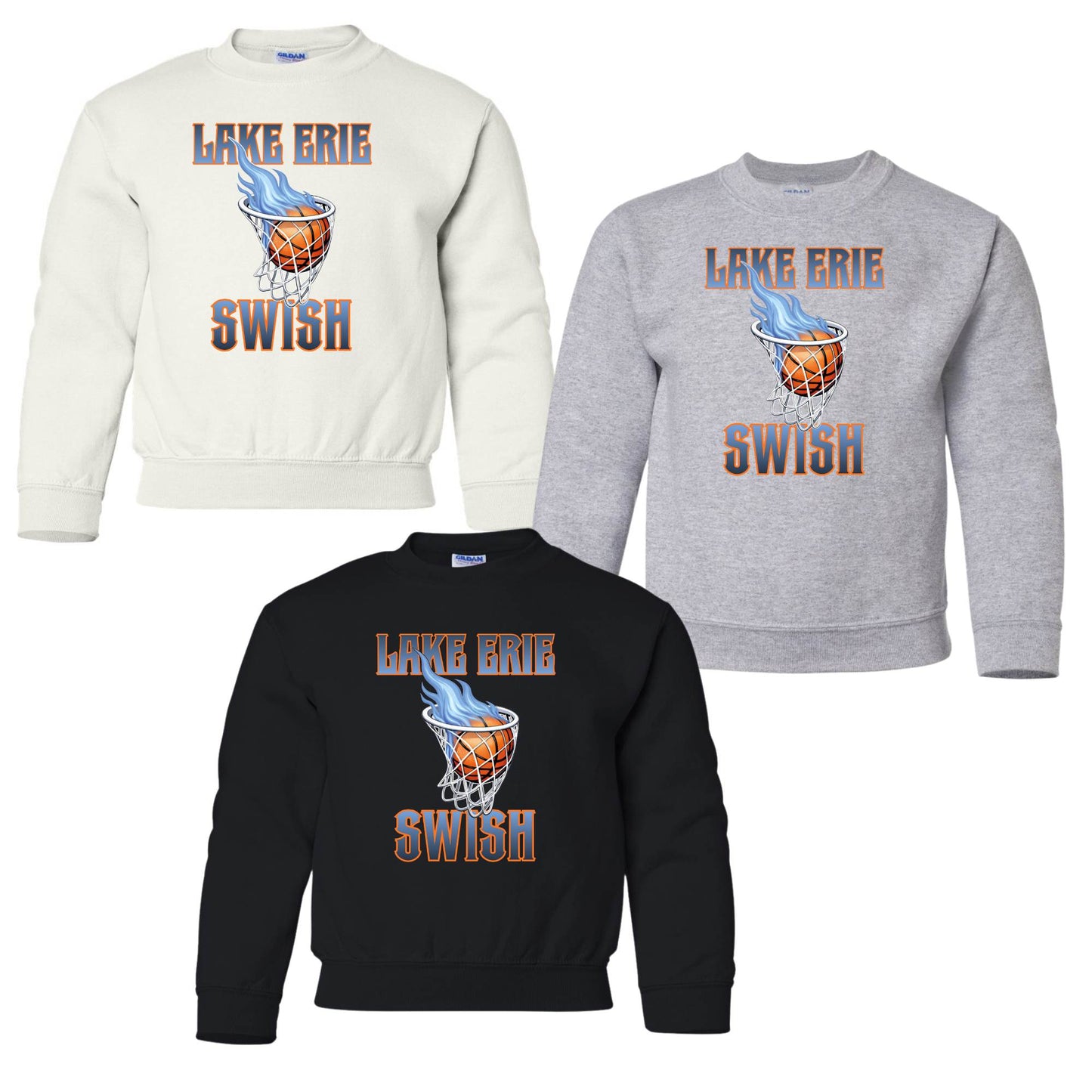 Swish Basketball Crew Sweatshirt YOUTH